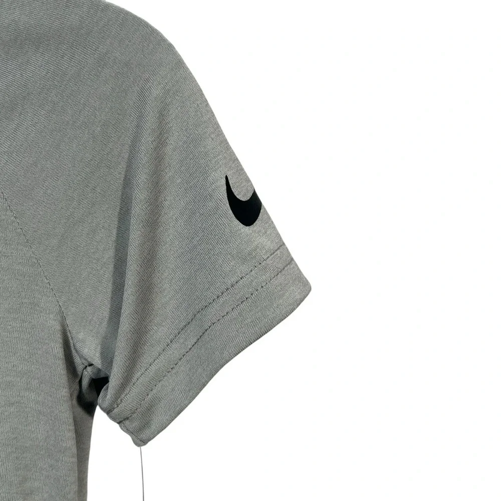 Nike Boys Dri-FIT T-Shirt & Shorts Outfit Set Size 6 Gray-Black  Athletic Sporty